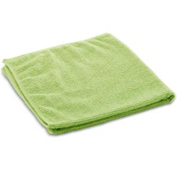 Салфетка микроволоконная, для сухой и влажной уборки, 40х40 см, зелёная